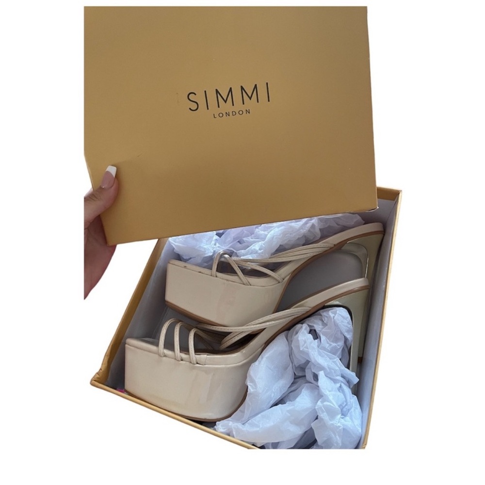 Sexy Nude SIMMI LONDON 6 inch Heels